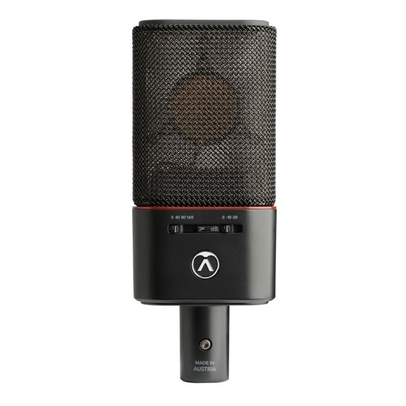 Austrian Audio - Large-Diaphragm Cardioid Condenser Microphone, Black #OC18-STUDIOSET