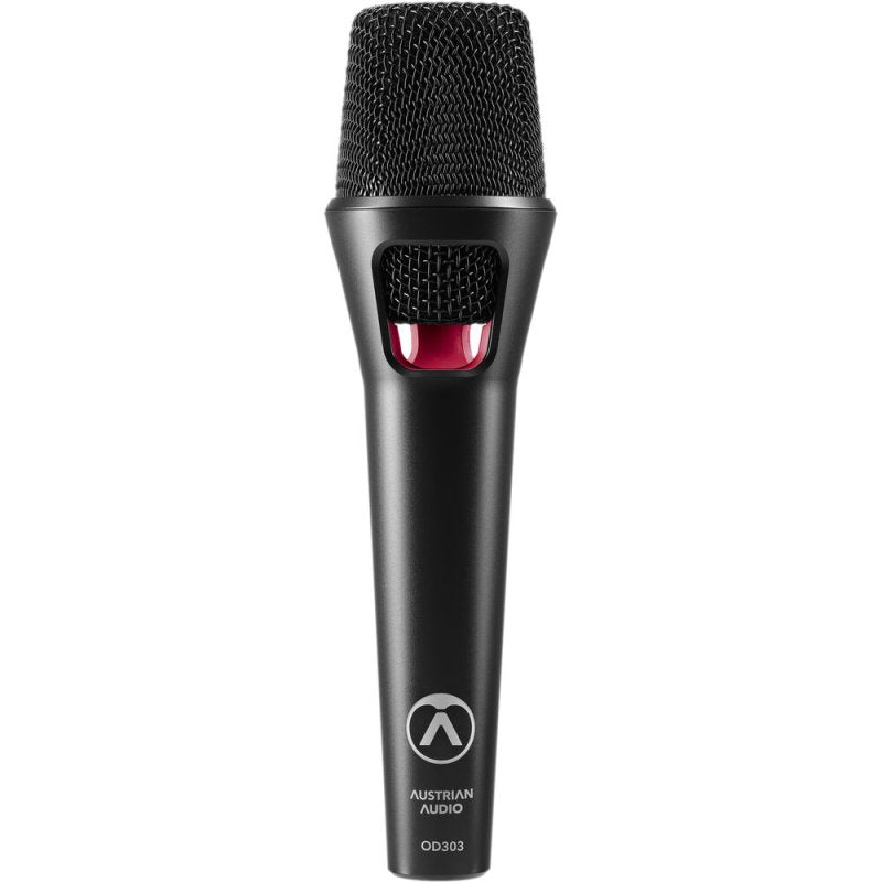 Austrian Audio - Handheld Supercardioid Dynamic Handheld Vocal Microphone, Black #OD303