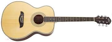 Oscar Schmidt - Folk-Size Acoustic Guitar - Natural #OF2-A