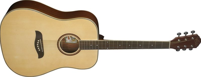Oscar Schmidt - Dreadnought Size Spruce Top Acoustic Guitar #OG2N-A