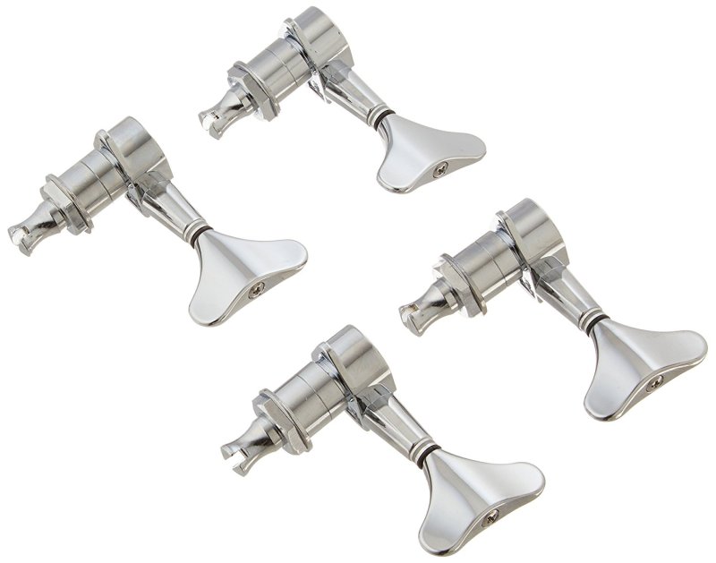 Ping - 4 In-Line Sealed Gear Bass Machine Heads, Chrome #P2685