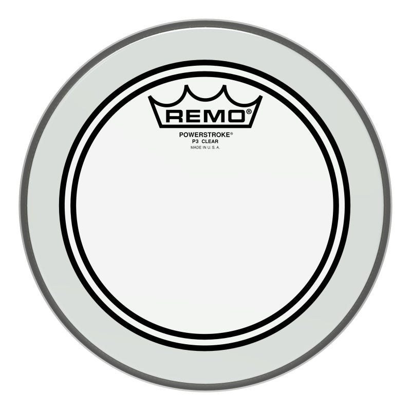 Remo - Powerstroke® P3 Clear Drumhead, 8" #P3-0308-BP
