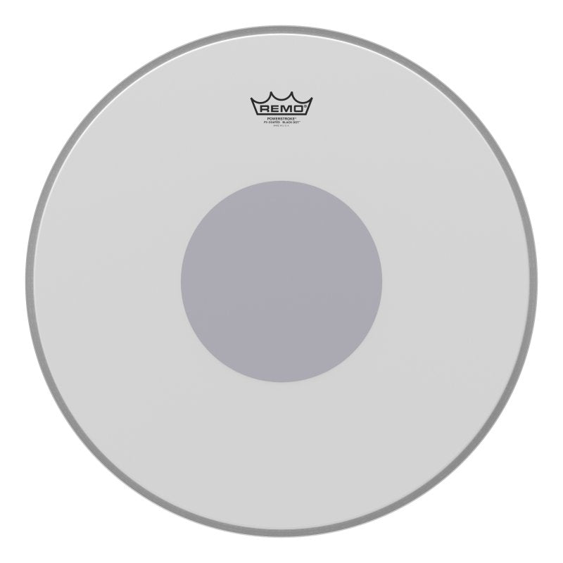 Remo - 20" Powerstroke P3 Coated Black Dot Drumhead #P3-1120-10