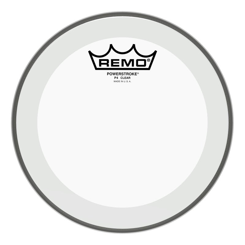 Remo - P4-0308-BP Powerstroke® P4 Clear Drumhead, 8" #P4-0308-BP