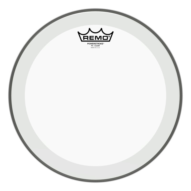Remo - Powerstroke® P4 Clear Drumhead, 12" #P4-0312-BP