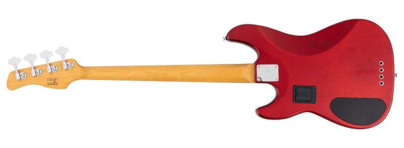 Sire - Marcus Miller P6-4 String Electric Bass, Candy Apple Red #P6-4-CAR