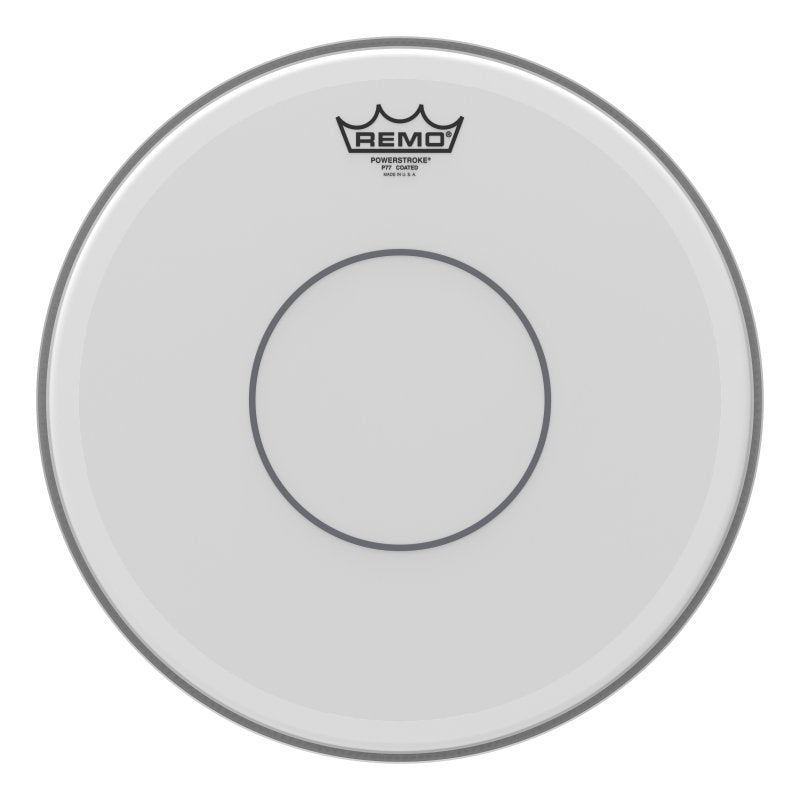 Remo - Powerstroke® 77 Coated Clear Dot Snare Drumhead - Top Clear Dot, 14" #P7-0114-C2