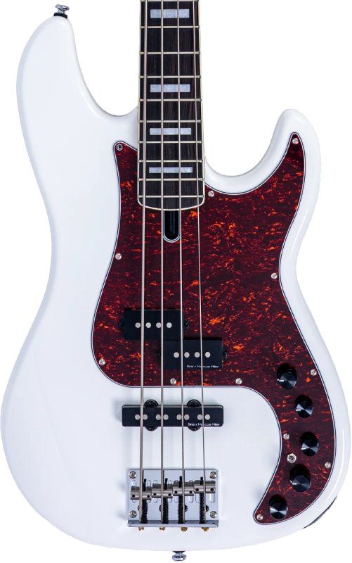Sire - Sire P7 New Gen PJ Bass Guitar with Marcus Super-PJ Revolution Pickups, Antique White #P7-ALDER-4-NEWGEN-AWH