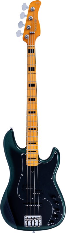 Sire - Sire P7 New Gen PJ Bass Guitar with Marcus Super-PJ Revolution Pickups, Dark Forest #P7-ALDER-4-NEWGEN-DFOREST