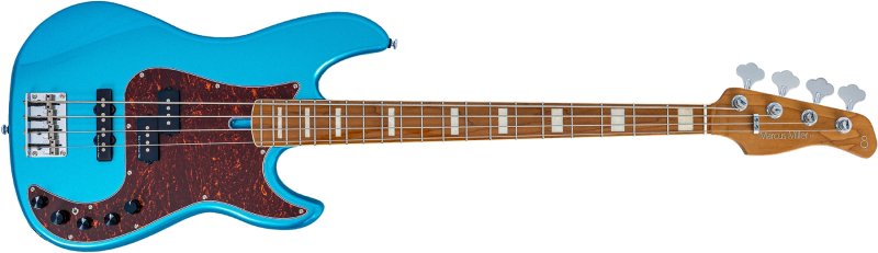 Sire - Sire P7 New Gen PJ Bass Guitar with Marcus Super-PJ Revolution Pickups, Tide Pool #P7-ALDER-4-NEWGEN-TP