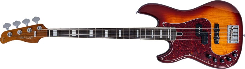 Sire - Sire P7 New Gen Left-Handed 4-String PJ Bass Guitar with Marcus Super-PJ Revolution Pickups, Tobacco Sunburst #P7-ALDER-4-NEWGEN-TS-LH