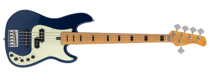 Sire - Marcus Miller P7-5 String Bass Guitar, Dark Navy #P7-ALDER-5-2NDGEN-DNAVY
