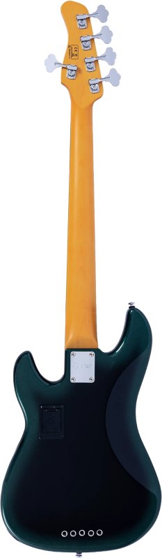 Sire - Sire P7 New Gen 5 String PJ Bass Guitar with Marcus Super-PJ Revolution Pickups, Dark Forest #P7-ALDER-5-NEWGEN-DFOREST