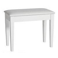 Korg - Keyboard Bench with Storage Compartment - White #PB-KRG-WH