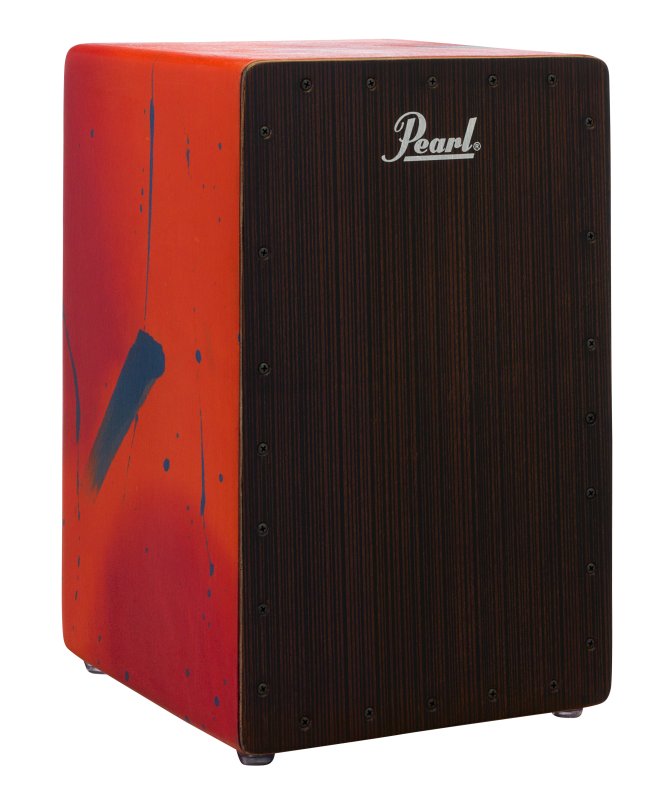 Pearl - Primero Series Cajon, Abstract Red #PBC-120B