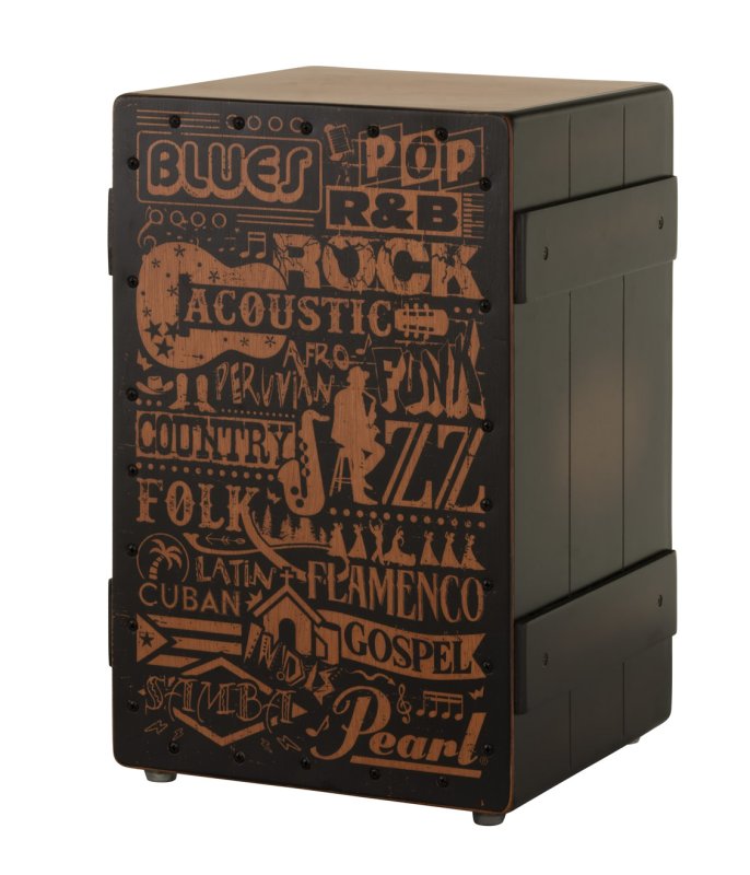 Pearl - Primero Series Cajon, Music Genre Graphic #PBC-124B