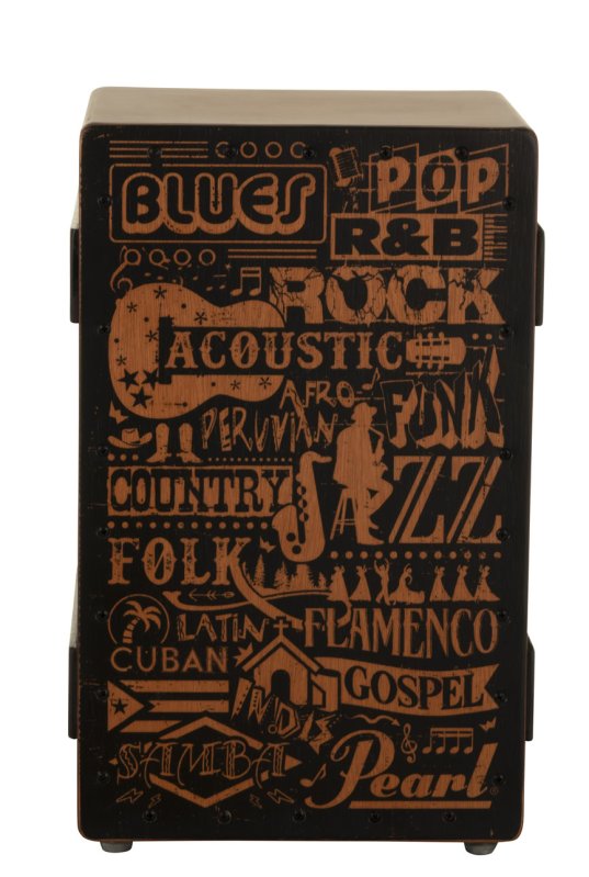 Pearl - Primero Series Cajon, Music Genre Graphic #PBC-124B