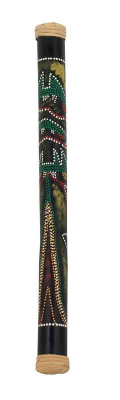 Pearl - 24 Inch Bamboo Rainstick with Painted Finish - Hidden Spirit #PBRSP-24-693