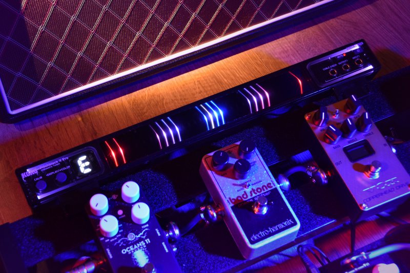 Korg - Pitchblack X Pro Rack-Mountable Pedal Tuner #PBXPRO