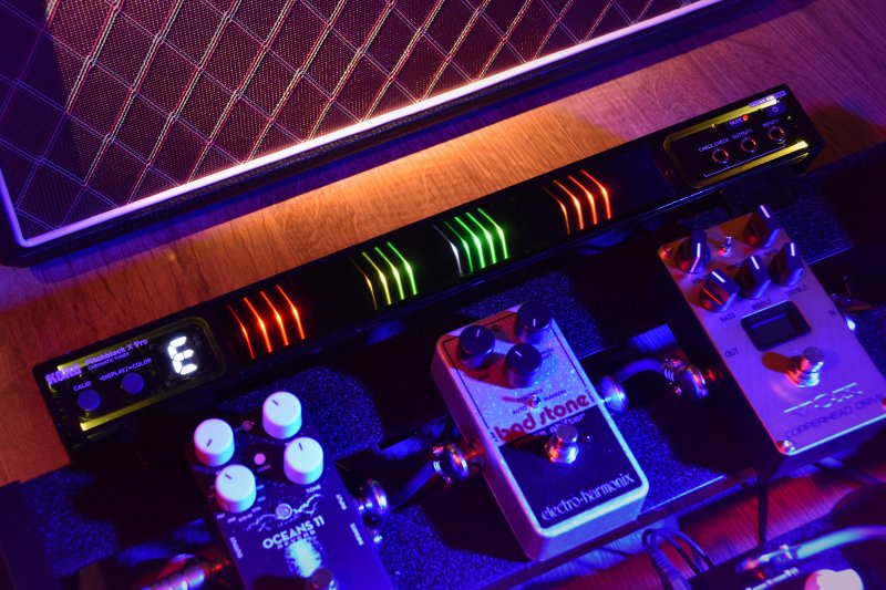Korg - Pitchblack X Pro Rack-Mountable Pedal Tuner #PBXPRO