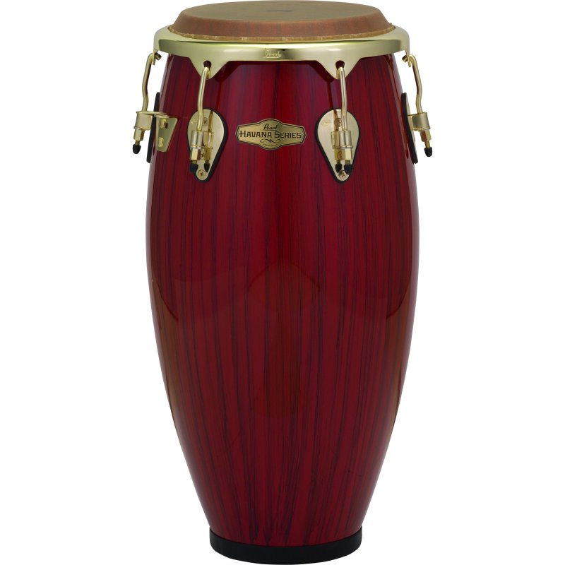 Pearl - Havana Series Fiberglass Conga, 11.75", Red Tiger Stripe #PCF-117HV651