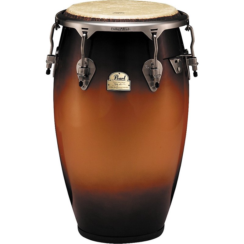 Pearl - 12.5" Bobby Allende Fiberglass Tumba, Cafe Con Leche #PCF-125DXBA620