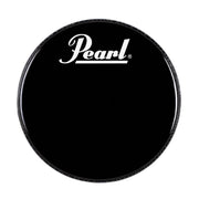 Pearl - 22'' Bass Black Drumhead with Logo - EB-22BDPL