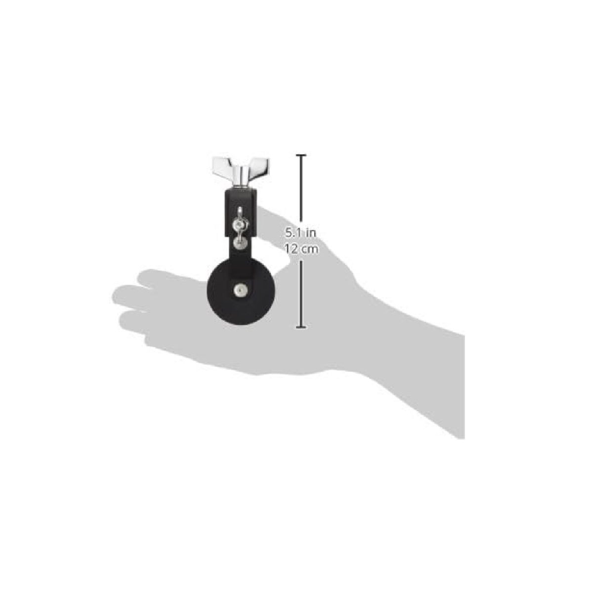 Pearl OM1 Clamp-on Tone Control Muffler Dimensions