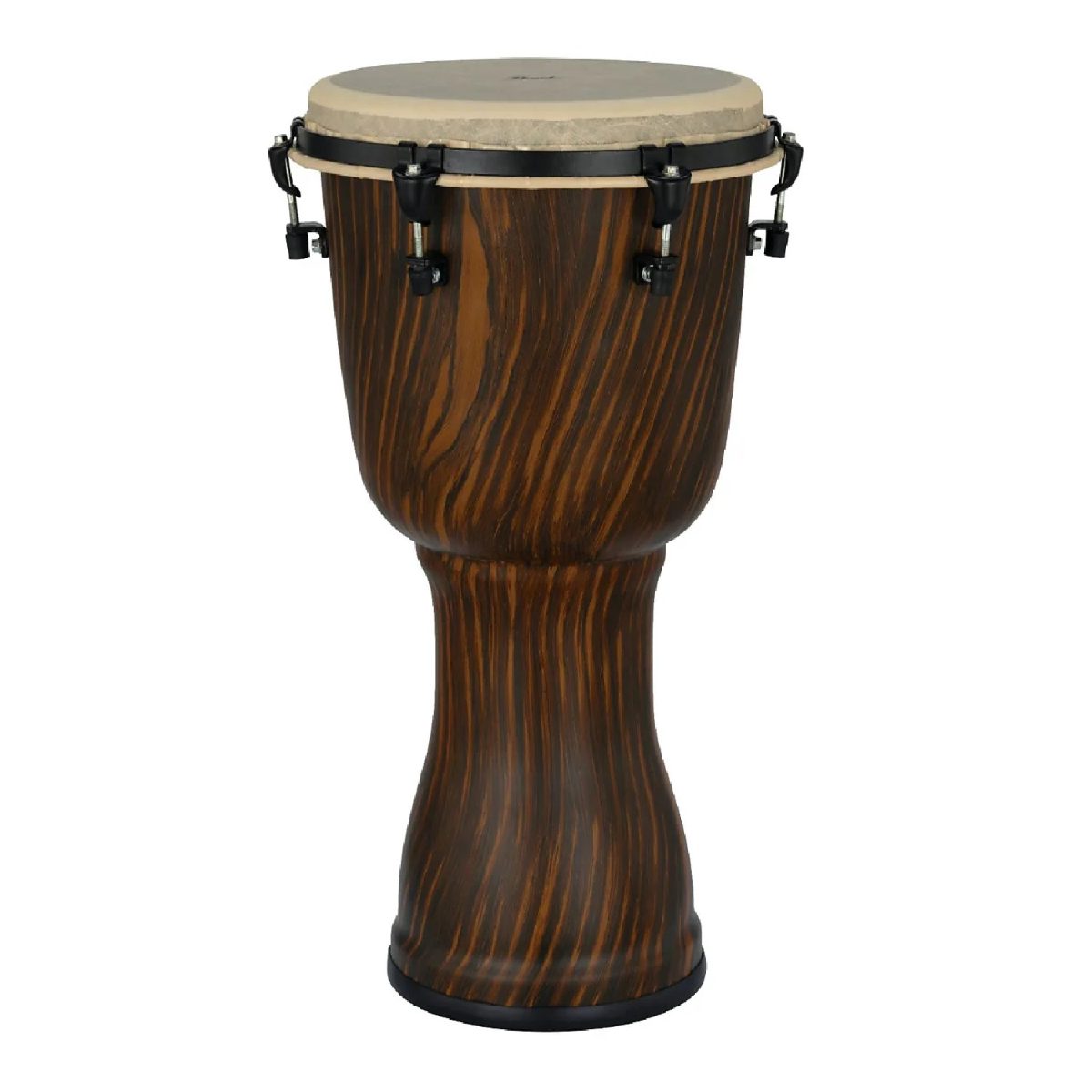 Pearl – 12” Top Tuned Djembe – Straight Grain Limba