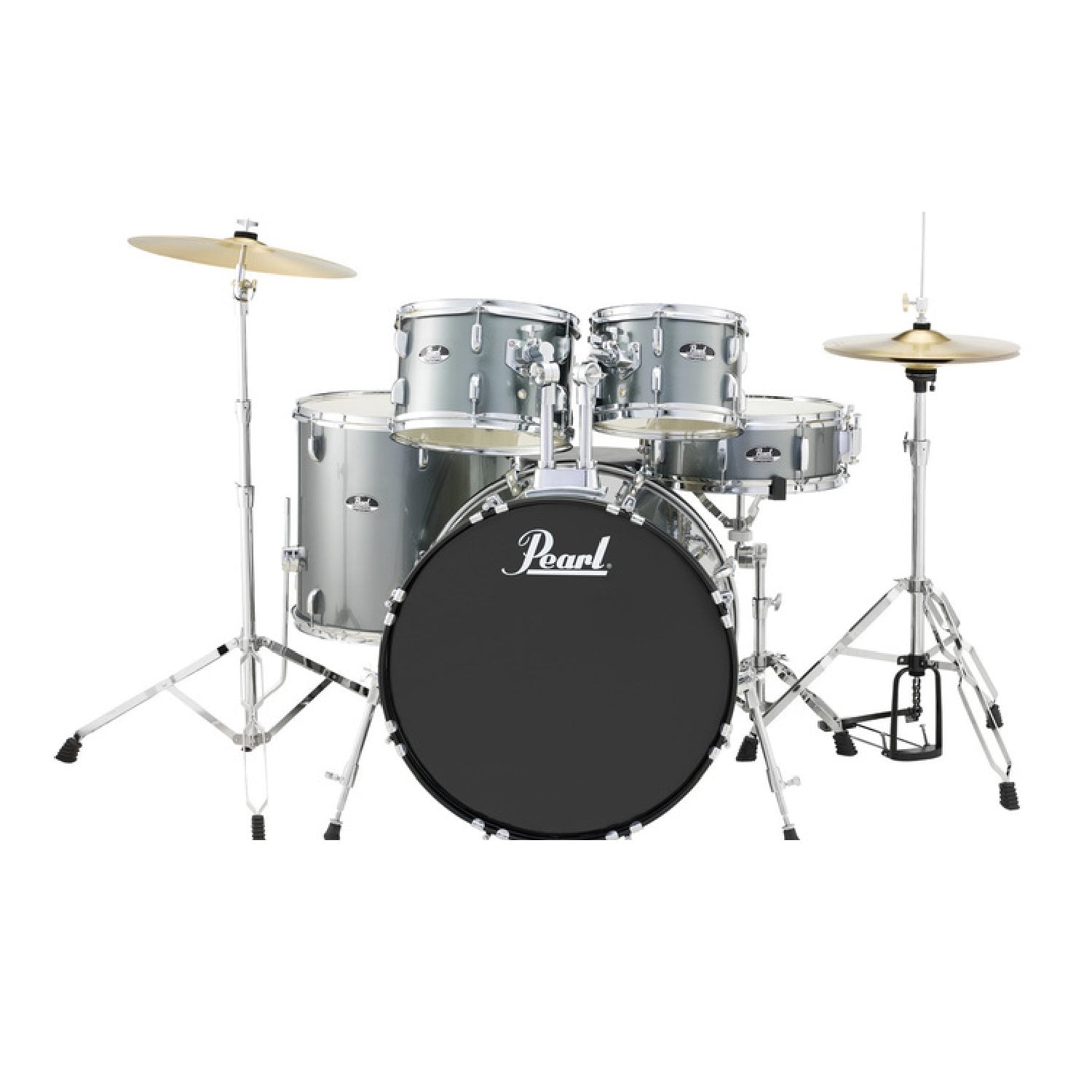 Pearl – Roadshow (10, 12, 14, 16, 22) avec cymbales et supports – Charcoal – RS525SC/C #706