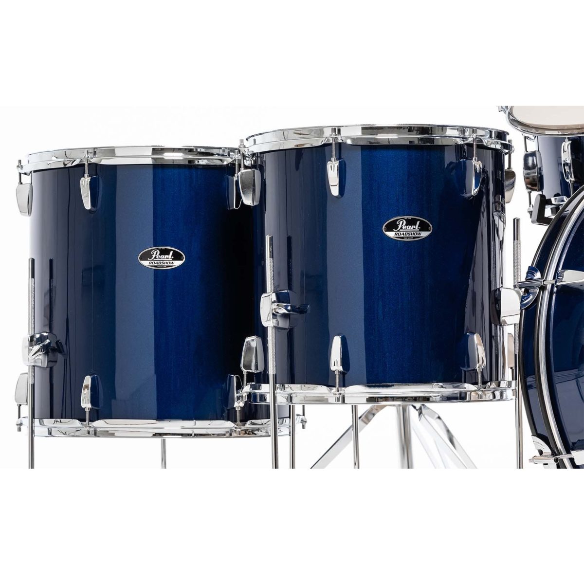 Pearl - Roadshow (10, 12, 14, 16, 22) w/ Cymbals and Stands - Royal Blue - RS525SC/C #743