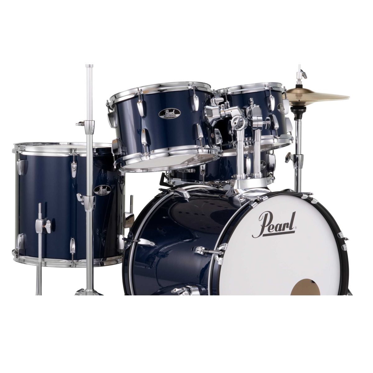 Pearl - Roadshow (10, 12, 14, 16, 22) w/ Cymbals and Stands - Royal Blue - RS525SC/C #743