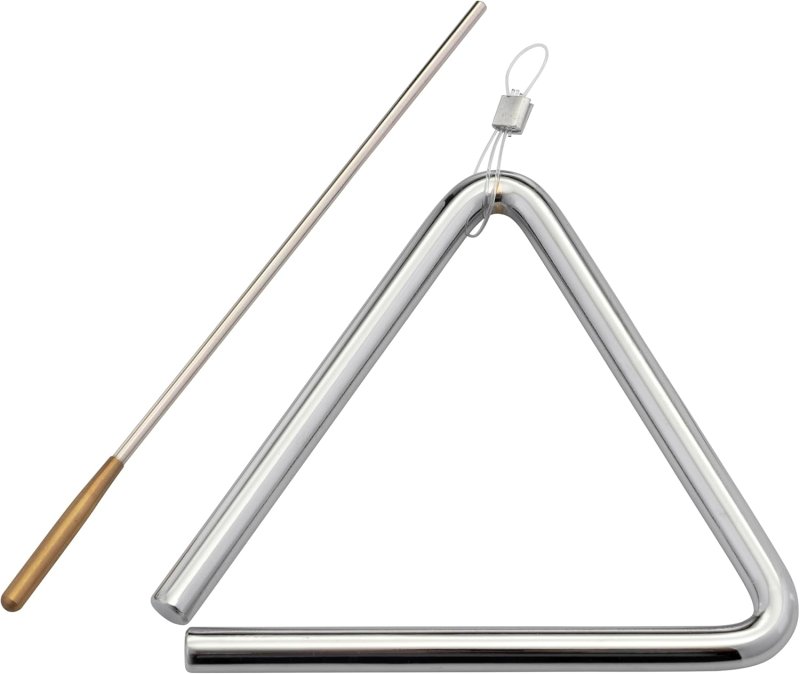 Pearl - Elite Triangle With Beater, 6" #PET-60