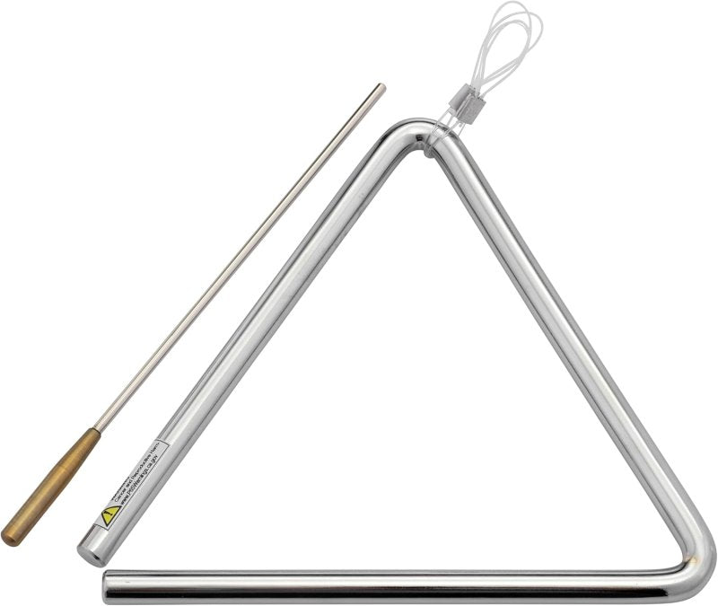Pearl - Elite Triangle With Beater, 8" #PET-80