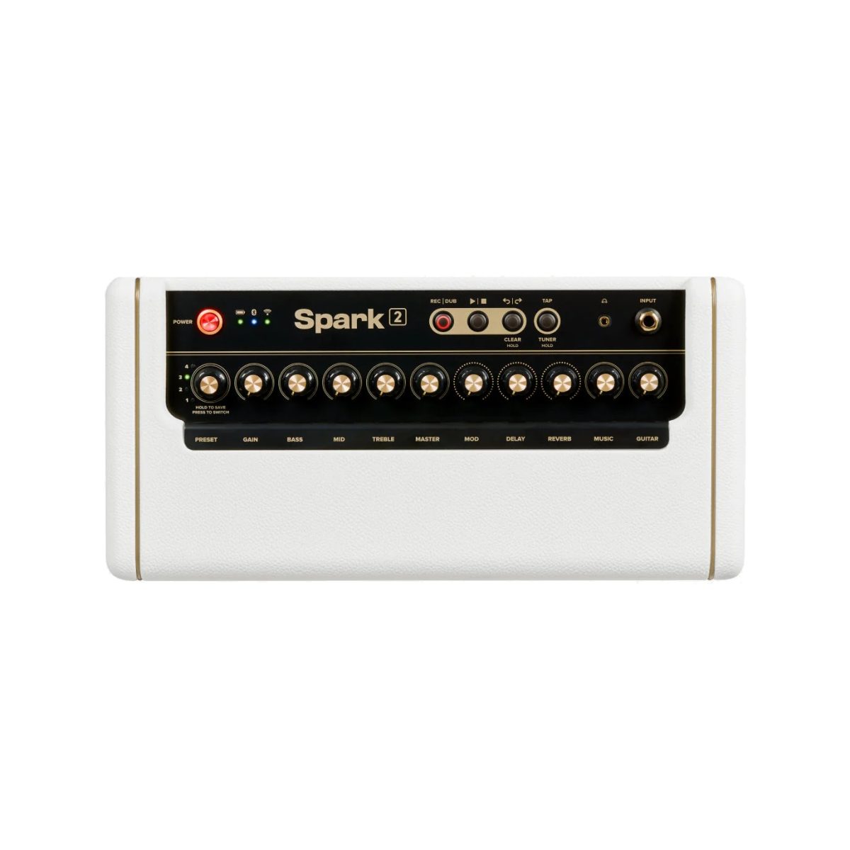 Positive Grid – Spark 2 50-Watt Smart Guitar Practice Amp & Bluetooth Speaker – Pearl