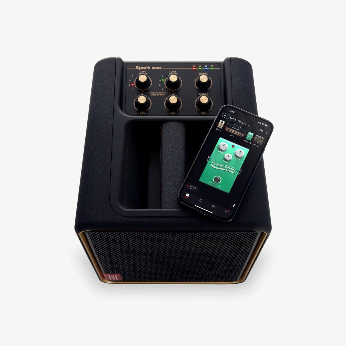 Positive Grid - Spark EDGE Portable 4-channel Smart Amp & PA System