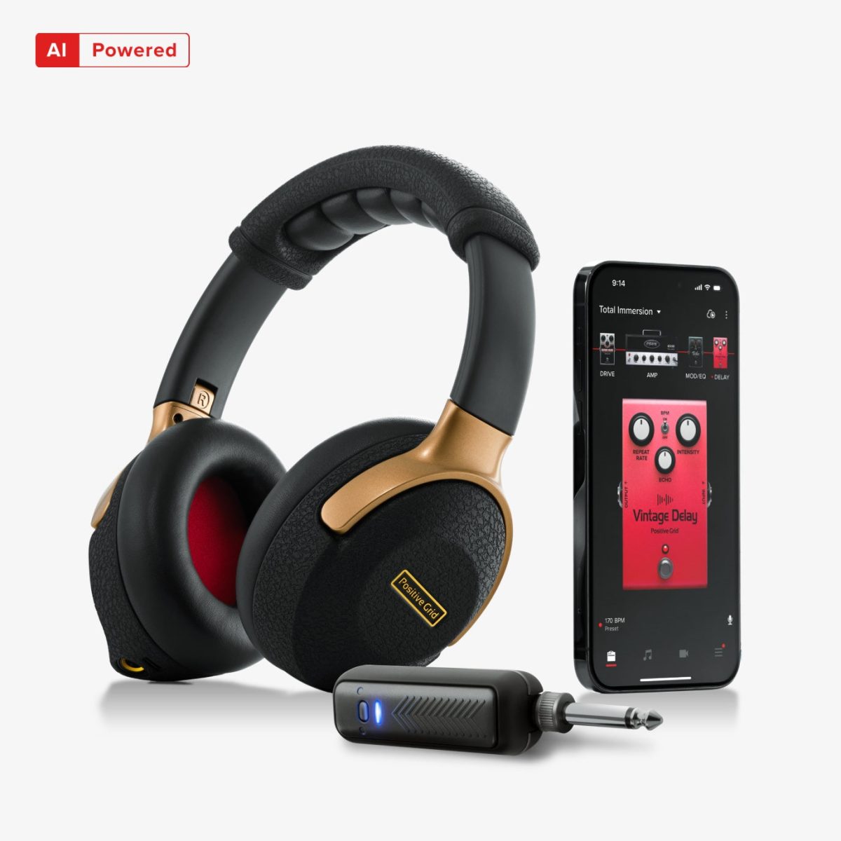 Positive Grid - Spark NEO Wireless Smart Guitar Headphones