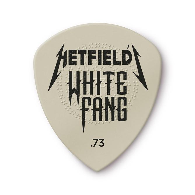 Dunlop - James Hetfield White Fang Custom Guitar Picks 0.73mm Pick Tin #PH122T073
