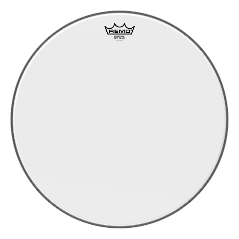 Remo - Powermax® Ultra White Pipe Band Drumhead, 18" #PM-0018-00