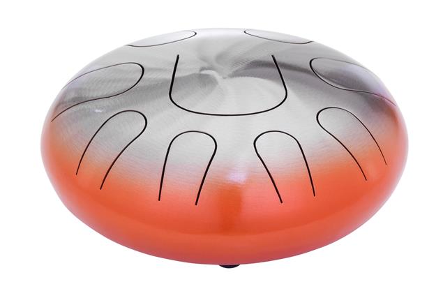 Pearl - Awakening Series 9-Note Tongue Drum in C Lydian Mode, Orange Burst #PMTD9LYDF690