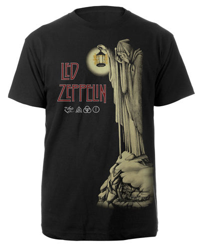 Promuco - Led Zeppelin T-Shirt - Hermit Black T, Large #POSLZT5L