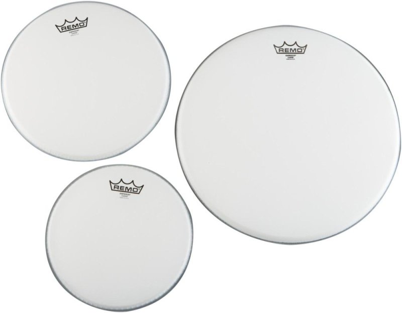 Remo - Emperor Coated New Fusion Tom Drumhead Pack, 10, 12, 16-inch #PP-1410-BE