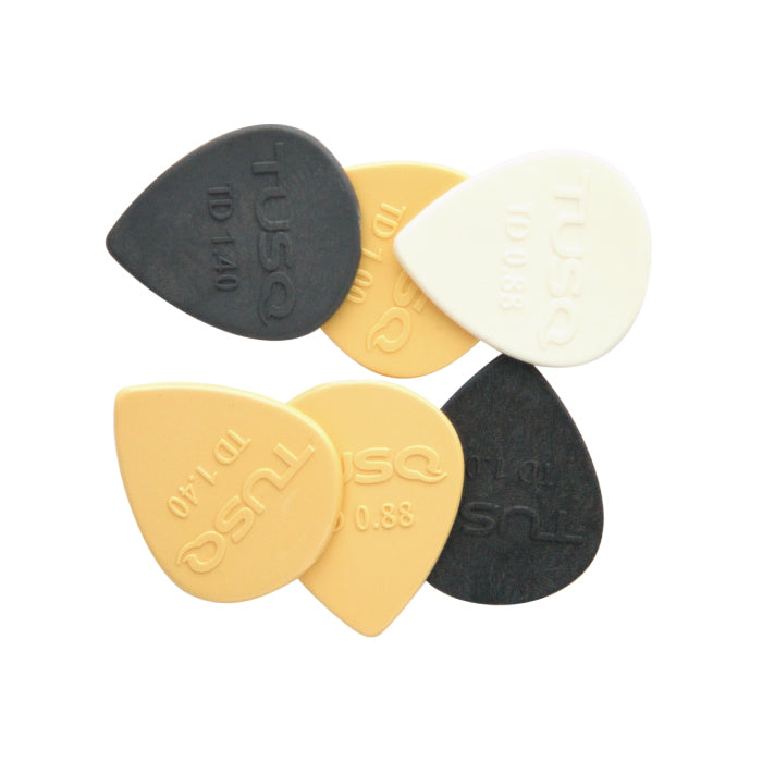 Graph Tech - TUSQ Tear Drop Mixed Picks (6-pack) #PQP-0500-TD