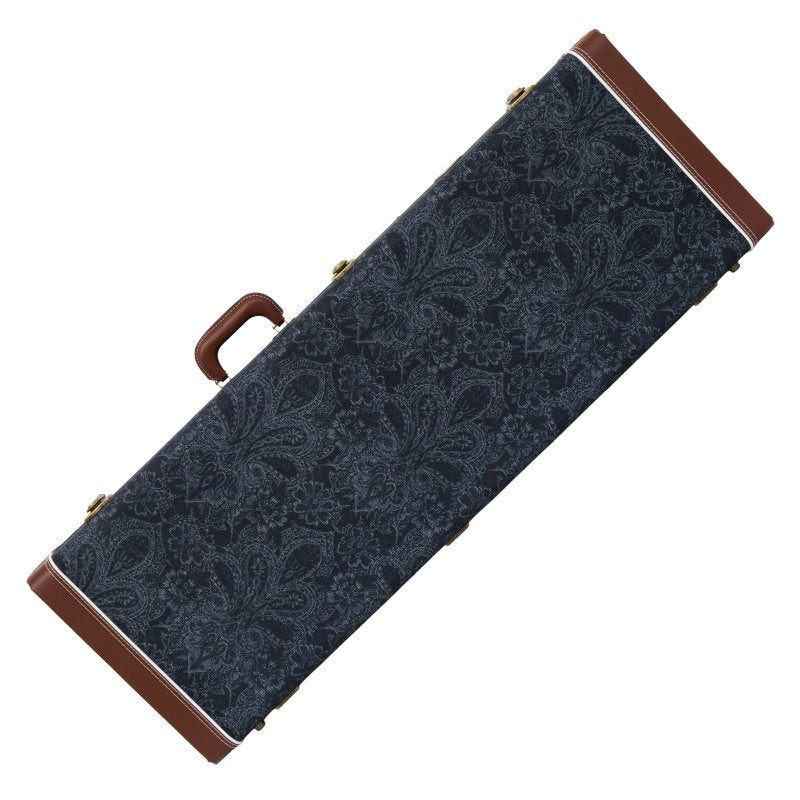 Profile - Electric Guitar Hardshell Case, Black Paisley Pattern #PRC325BPDB-E