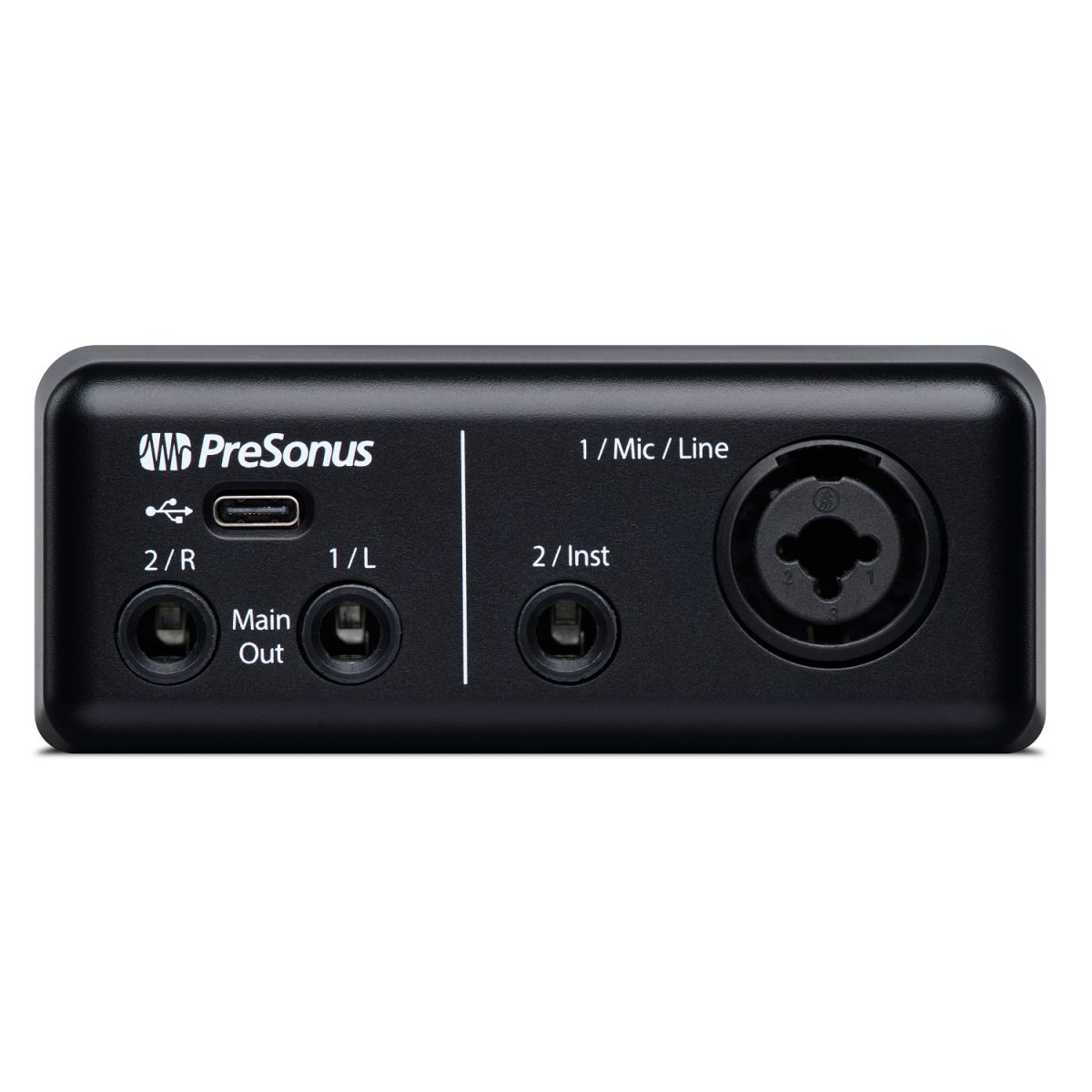 PreSonus - AudioBox GO: compact 2x2 USB audio interface - 2777700106 Back
