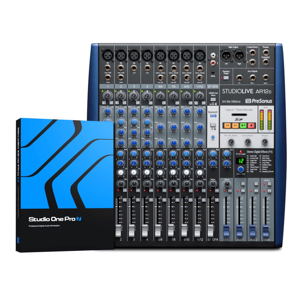 PreSonus - StudioLive AR12c Analog Mixer #2779200101