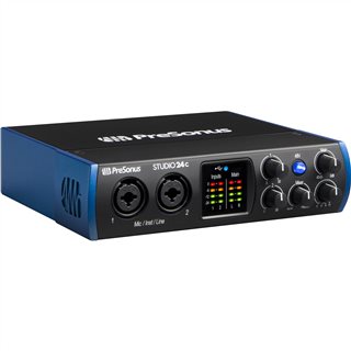 Presonus Studio 24c - Audio Interface 2 x 2 - USB-C
