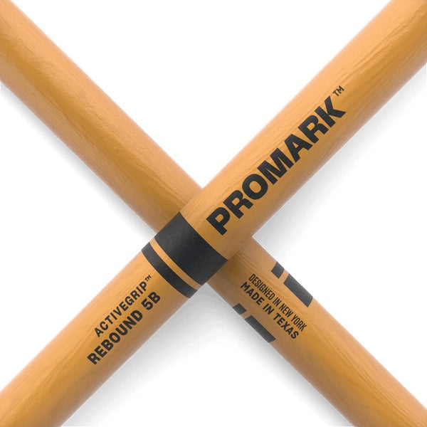ProMark - Rebound 5B ActiveGrip Clear Hickory #R5BAGC — 3