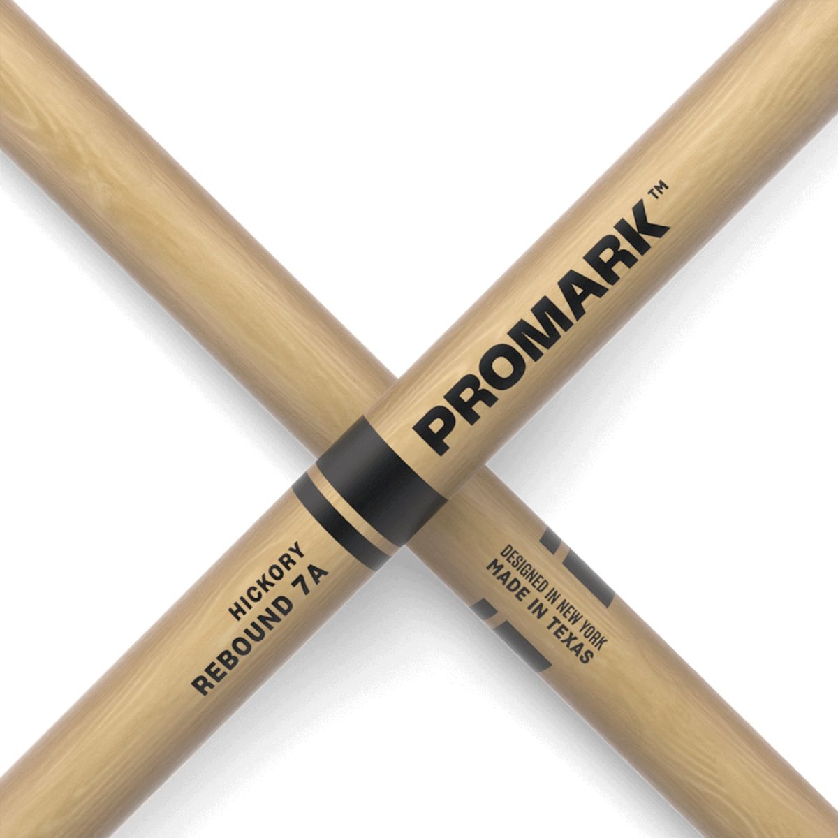 ProMark - Rebound 7A Lacquered Hickory - RBH535N Closeup