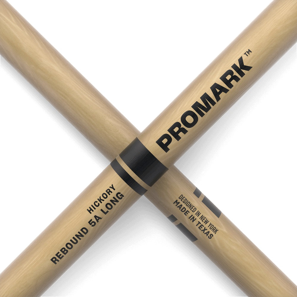 ProMark - Rebound 5A Long Lacquered Hickory - RBH565LAW Tags
